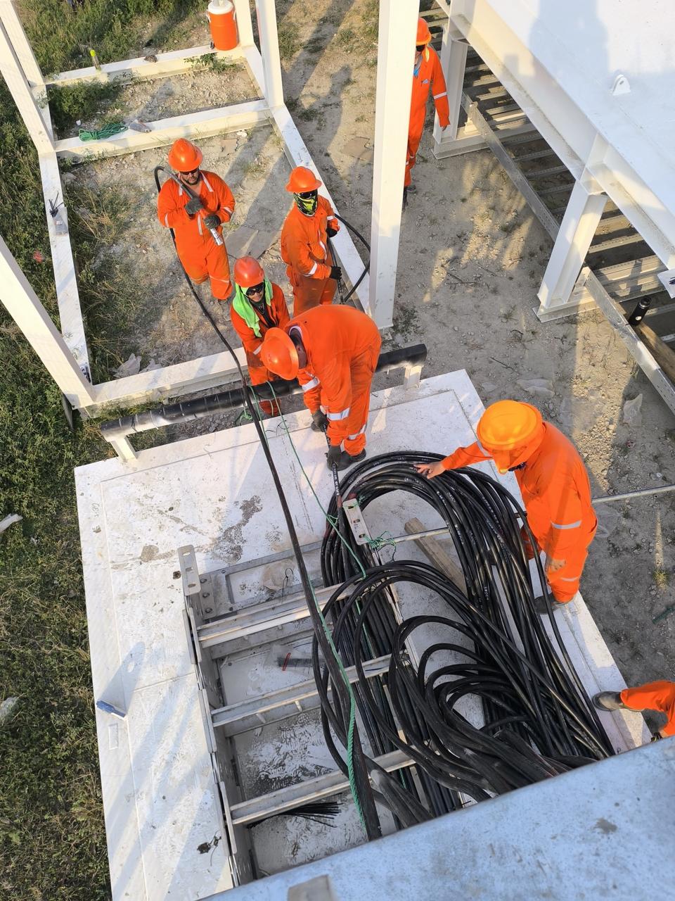Adecuaciones de sitio para plataforma de perforación
